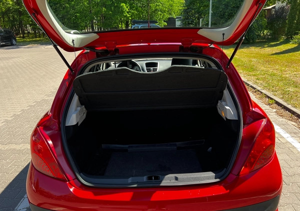 Peugeot 207 cena 10650 przebieg: 173000, rok produkcji 2007 z Warszawa małe 172